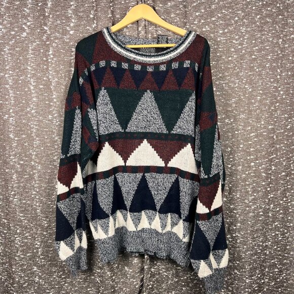 Sweater Graphix Other - Sweater Graphix Abstract Grandpa Sweater